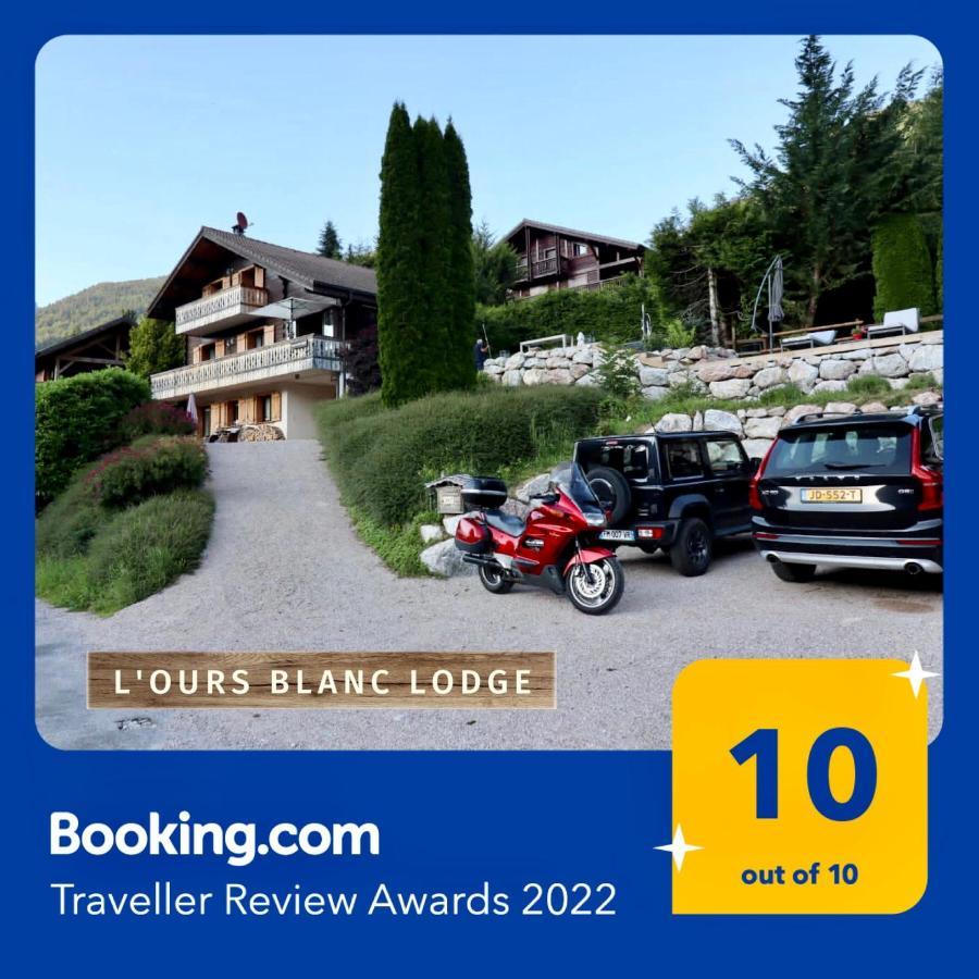 L'Ours Blanc Lodge Le Biot Buitenkant foto