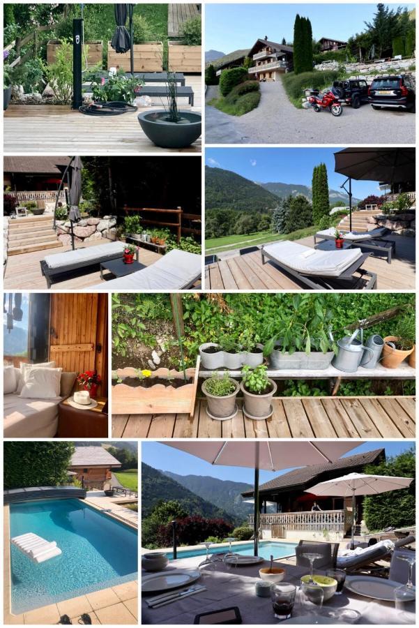 L'Ours Blanc Lodge Le Biot Buitenkant foto