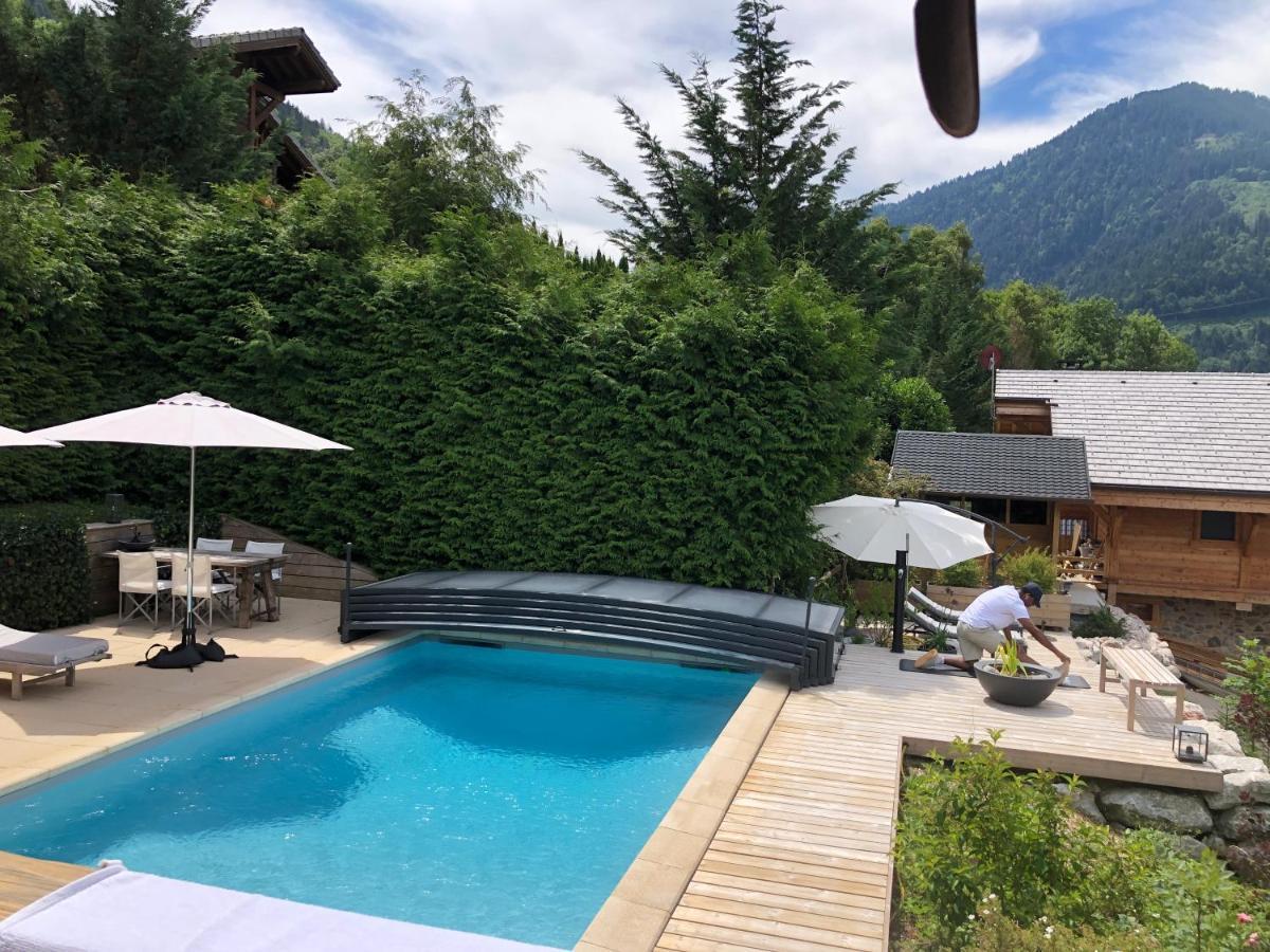 L'Ours Blanc Lodge Le Biot Buitenkant foto